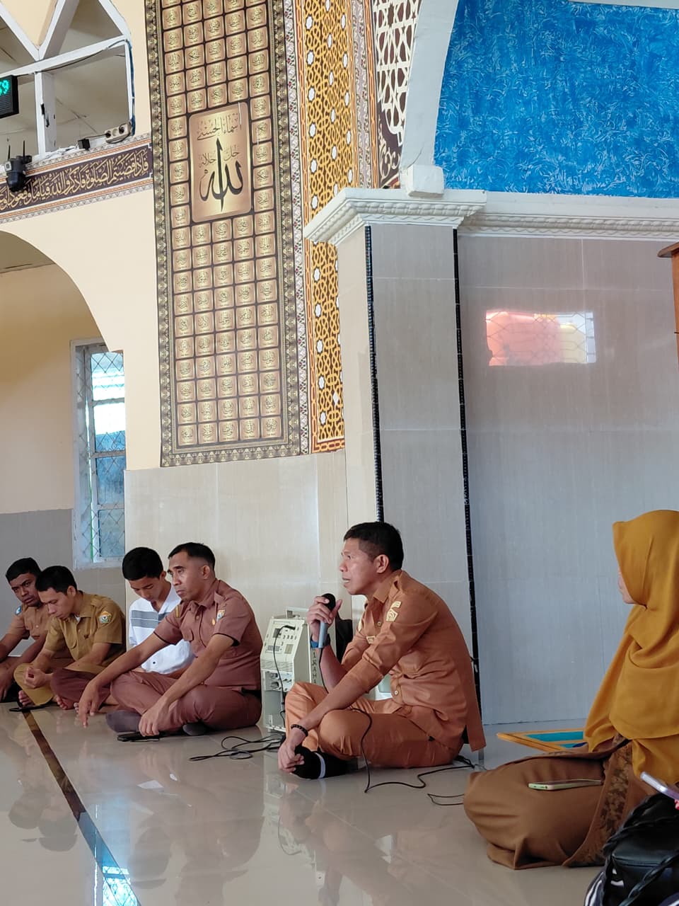 Kegiatan Memperingati Maulid Nabi Muhammad SAW  di SMA Negeri 1 Raha